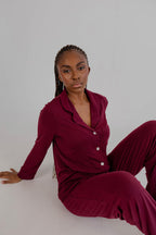 Elora in Maroon Vogue